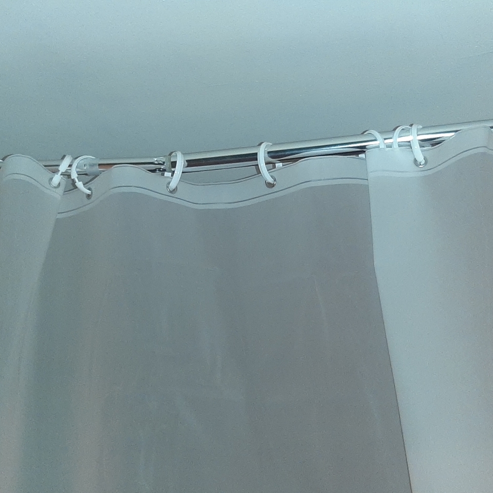 Shower curtain and Rod